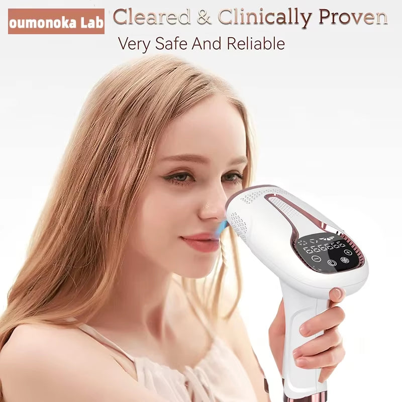 New in 999999 Flashes Laser Epilator Laser Hot Sell Permanent IPL Photoepilator Hair Removal Painless Electric Epilator Machine