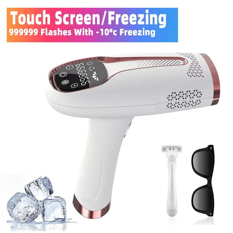 New in 999999 Flashes Laser Epilator Laser Hot Sell Permanent IPL Photoepilator Hair Removal Painless Electric Epilator Machine